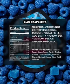 Blue Raspberry Extra-Strength Mushroom Gummies