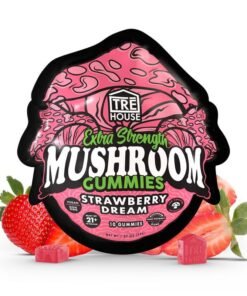 Strawberry Dream Extra-Strength Mushroom Gummies